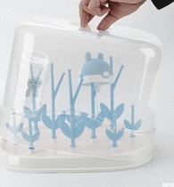 Shelving bracket with lid feeding bottle rack cutlery Draining Basket Baby Drying Rack Storage Rack Household Drain Drain rack