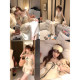 Lazy Didi Dream Star Track Tencel Dream Nightgown Pajamas Set Summer Sweet Suspender Shorts Home Wear