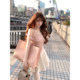 Lazy Didi ຍິງ silhouette versatile artifact high-gram heavy woolen umbrella skirt A-line high waist large skirt pleated skirt