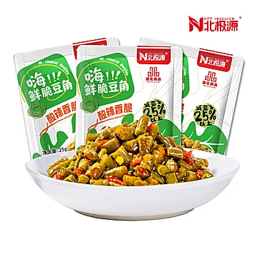 北极源鲜脆豆角独立小包装25g*16袋[5元优惠券]-寻折猪