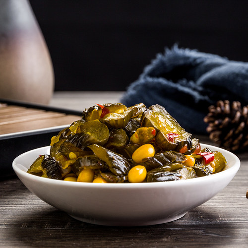 北极源酱菜香甜脆瓜整箱装腌黄瓜开胃下饭菜咸菜腌制酱菜净重9斤 - 图0