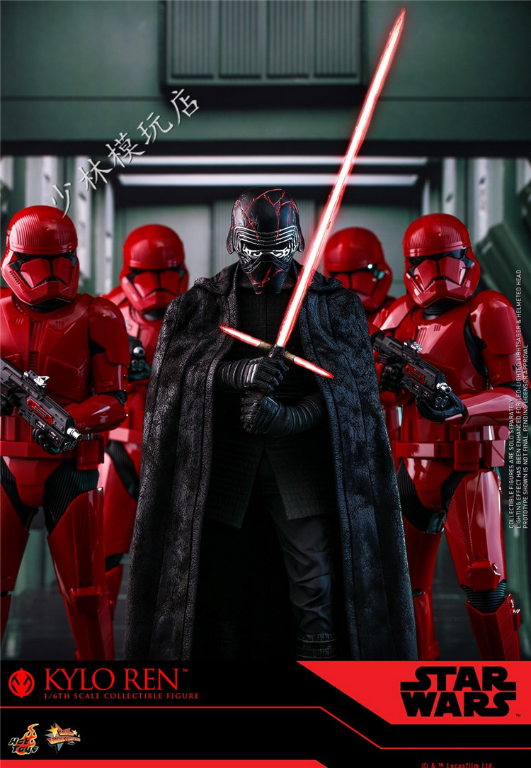 现货 HotToys HT MMS560 1/6 星球大战9 凯洛伦3.0 Kylo 本索罗 - 图0