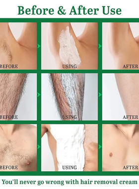 Fast Hair Removal Creams Painless Permanent Removes 50G