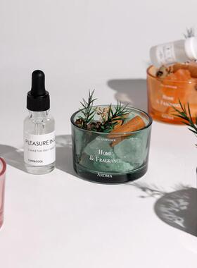 兰诗扩香石香薰无火精油家用卧室香氛晶石摆件干花伴手礼樱桃锦鲤