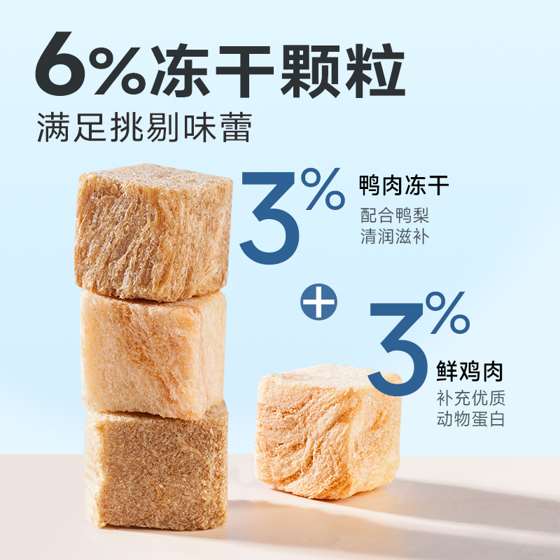 麦富迪无谷全价狗粮2kg鸭肉梨冻干双拼泰迪金毛成幼犬全期通用型