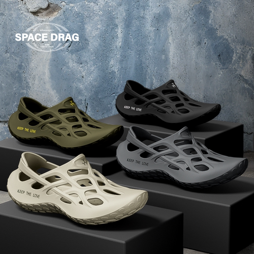 范硕男士溯溪鞋2026新款外穿户外运动厚底耐磨防滑透气eva沙滩鞋 - 图3