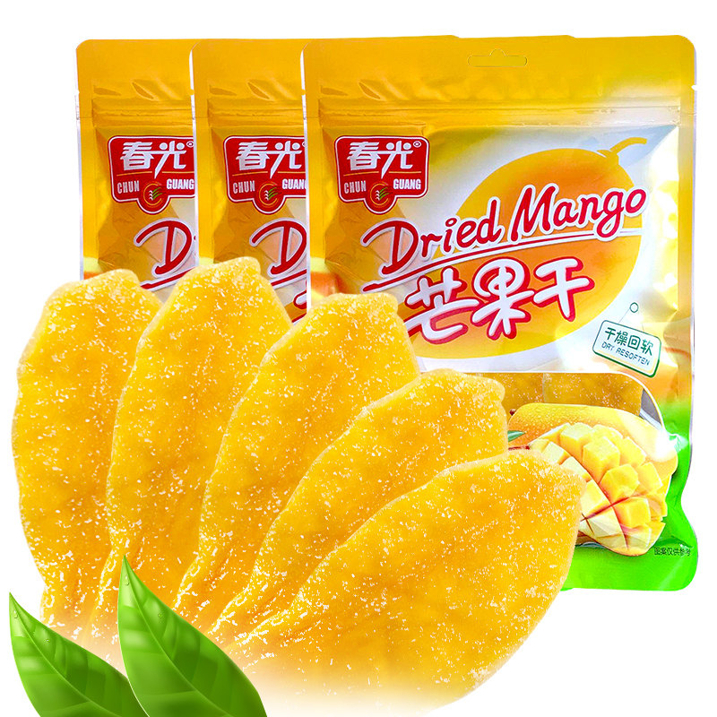 海南三亚特产春光牌168克*芒果干 海观音食品芒果干