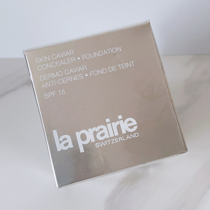 瑞士la prairie莱珀妮/莱伯妮鱼子精华粉底液SPF15遮瑕膏30ml+2g - 图1