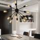 Retro simple style Internet cafe chandelier personality