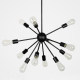 Retro simple style Internet cafe chandelier personality