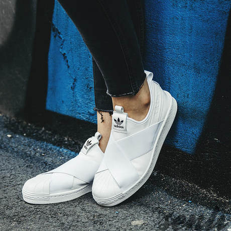 adidas casual shoes without laces