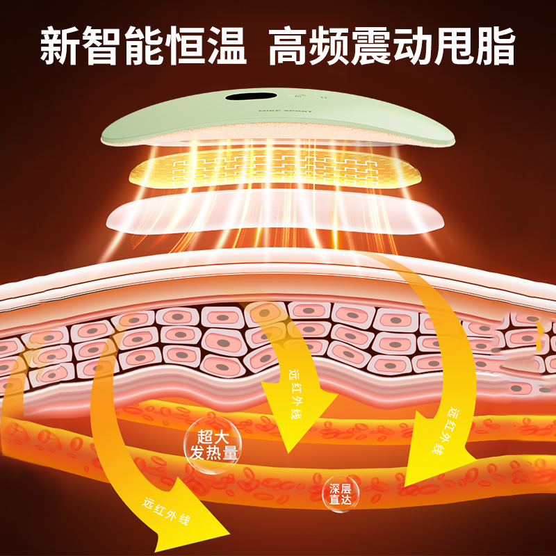 甩脂机瘦肚子神器大肚腩减小腹全身懒人震动收腹部赘肉燃脂瘦身器