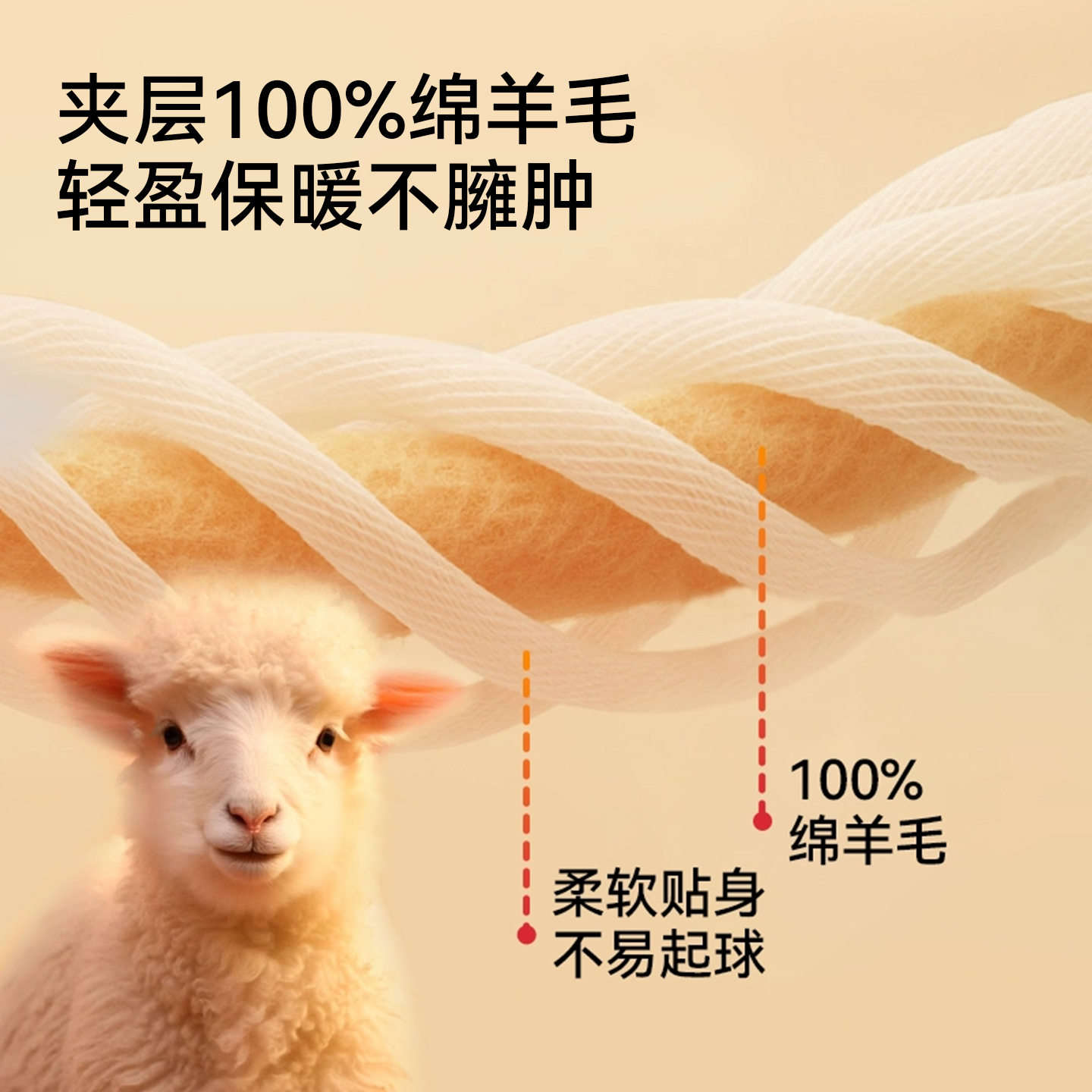 猫人儿童保暖秋裤女童学生校服内搭神器男童秋冬加绒加厚羊毛棉裤 - 图0