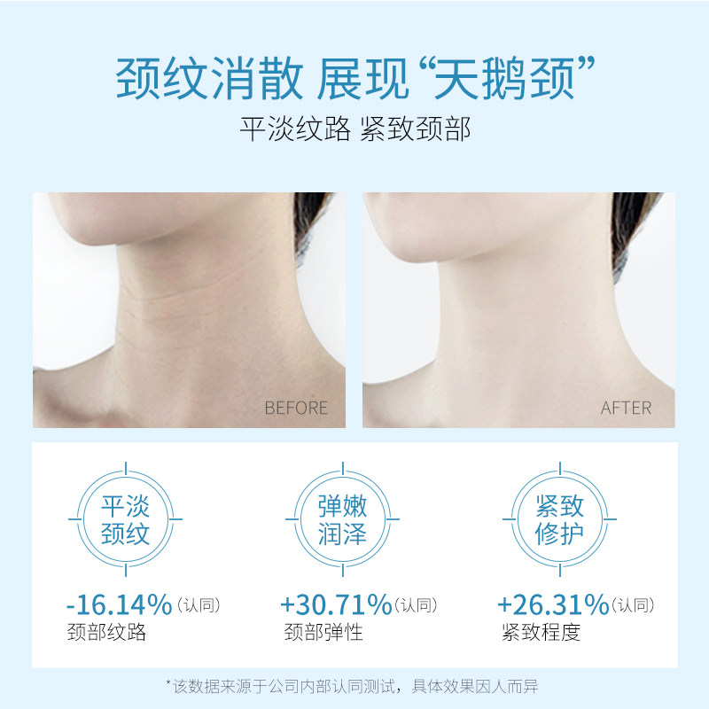 范里奇奇山羊奶六胜肽弹嫩颈膜贴去 范里奇奇颈膜