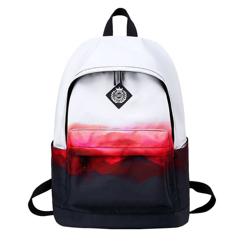 女韩版初高中学生潮流2020风双肩包 统优双肩背包