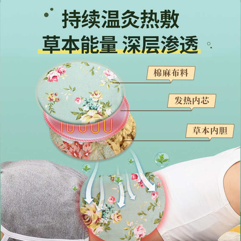 艾草热敷包电加热艾灸宝暖宫腹香身垫毯神器宫寒护腰带家用理疗袋