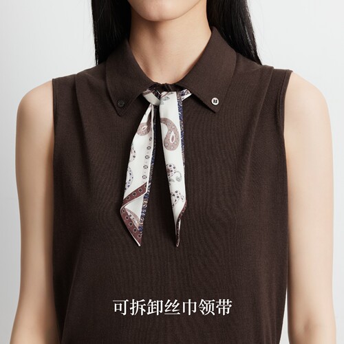 [含莱赛尔三醋酯纤维]Vero Moda针织衫女26秋季新款上衣326345019 - 图2