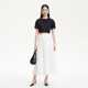 VeroModa high waist A-line skirt