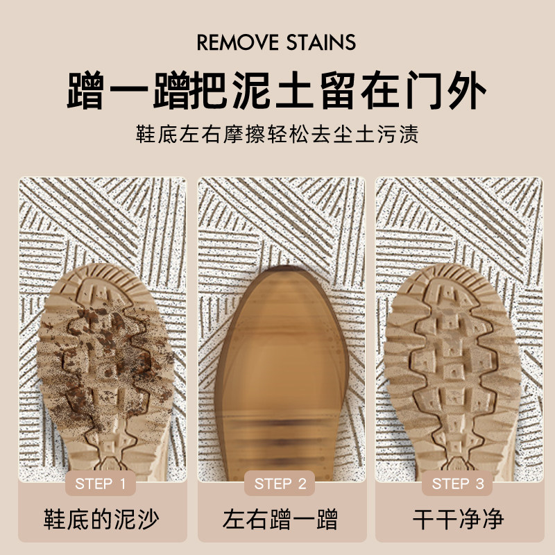 入户地垫进门丝圈PVC脚垫防滑耐磨耐脏高级感门垫门外可剪裁地毯,淘宝优惠券,粉丝福利购,淘宝优惠卷