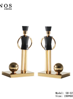 极简人物书立装饰摆件