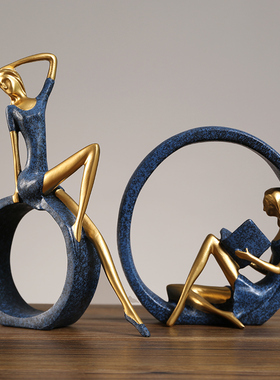 速发看书孩房品桌面工艺品轻奢家居饰间客厅电装柜酒柜视饰摆件