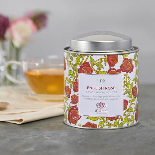 新年礼物英国 玫瑰红茶 芒果佛手柑茶 伯爵红茶100g罐 - 图0