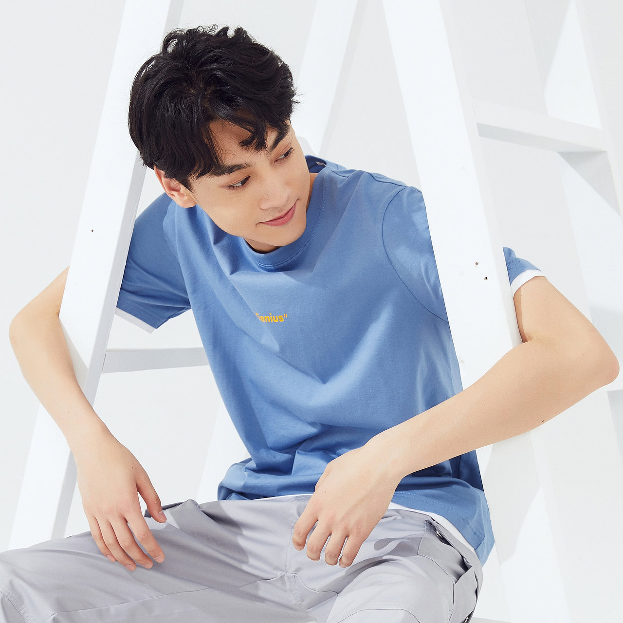 美特斯邦威短袖夏季潮装休闲t恤 美特斯邦威千变万化T恤