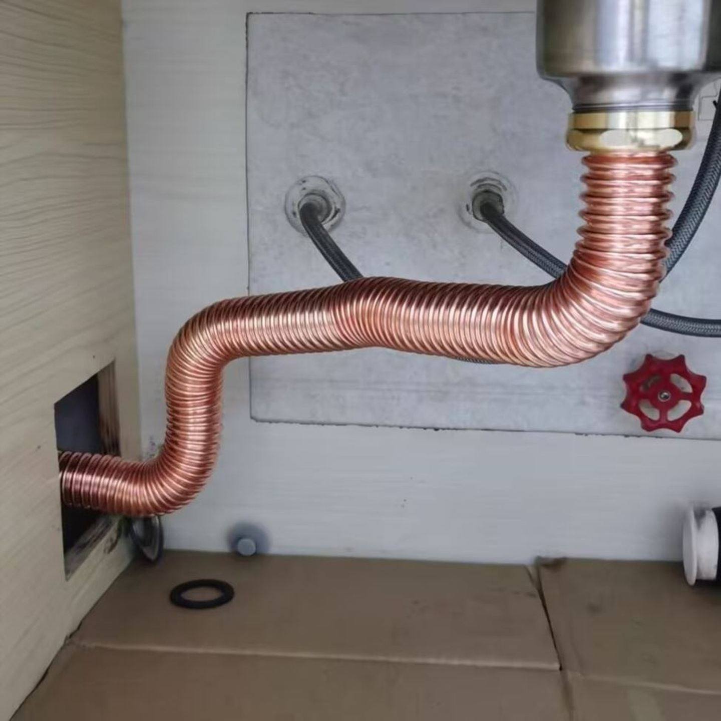 紫铜排水管加长移位管下水管浴缸浴盆延长管出水配件全铜下水器,淘宝优惠券,粉丝福利购,淘宝优惠卷