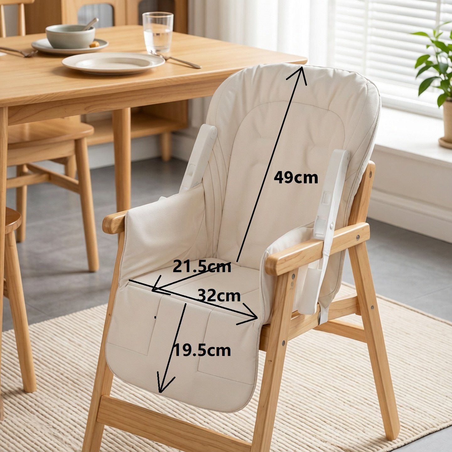 婴儿餐椅坐垫PU皮防水防污渍,淘宝优惠券,粉丝福利购,淘宝优惠卷