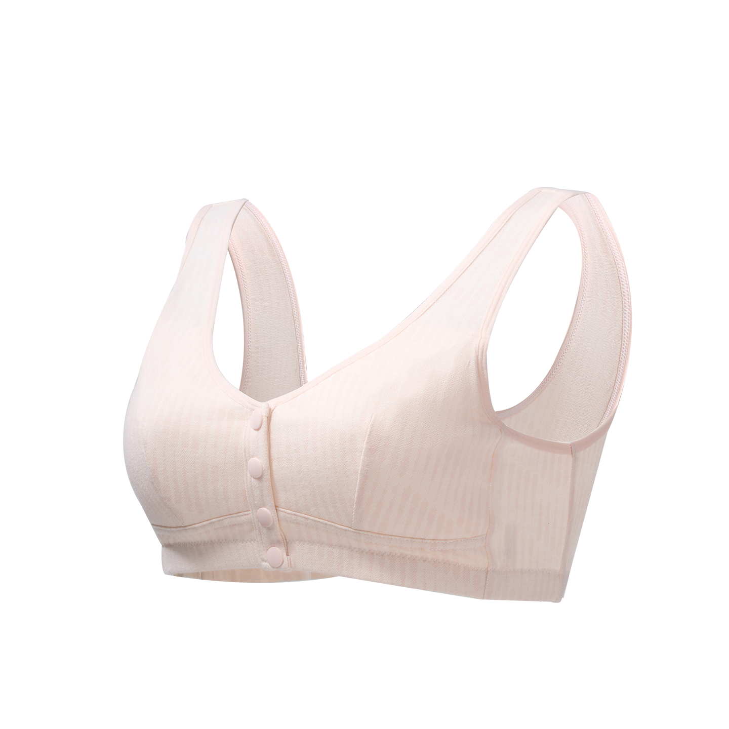 中老年前扣文胸罩纯棉薄款背心式妈妈款无海绵内衣透气无钢圈,淘宝优惠券,粉丝福利购,淘宝优惠卷