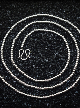 杀破狼古天乐同款钛钢佛珠项链