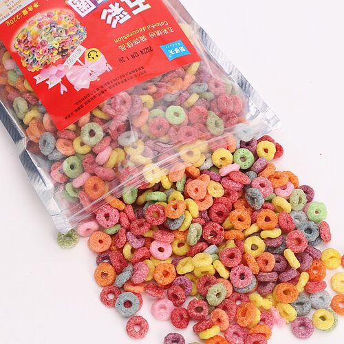 网红蝴蝶圈网格饼干蛋糕装饰摆件爱心夹心粉色樱花大圆烘焙甜品台 - 图2