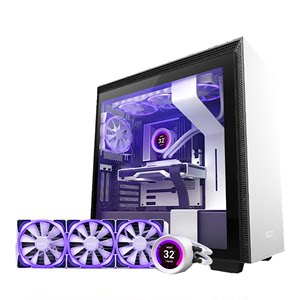 恩杰NZXT H710/H710I DIY智能中塔电脑机箱中塔钢化玻璃侧透机箱