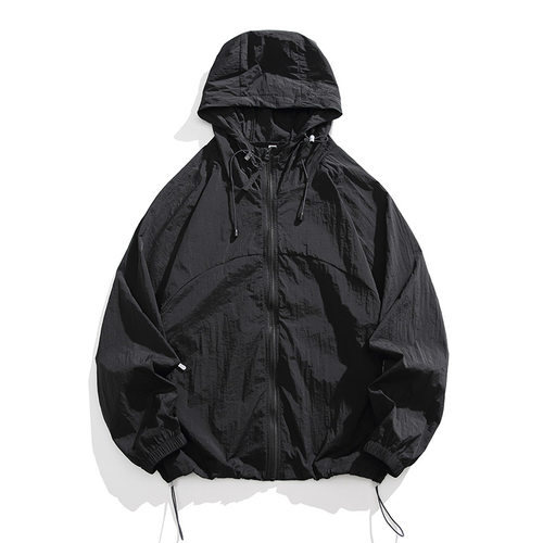 进口三防科技防晒衣男防水夏季轻薄冰丝透气户外防晒服男女同款 - 图3