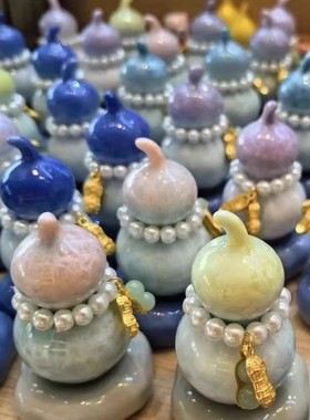 网红款冰晶葫芦转转乐带提溜