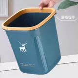 Квадратное большое мусорное ведро для домашнего использования для гостиной, настольная салфетка для лица