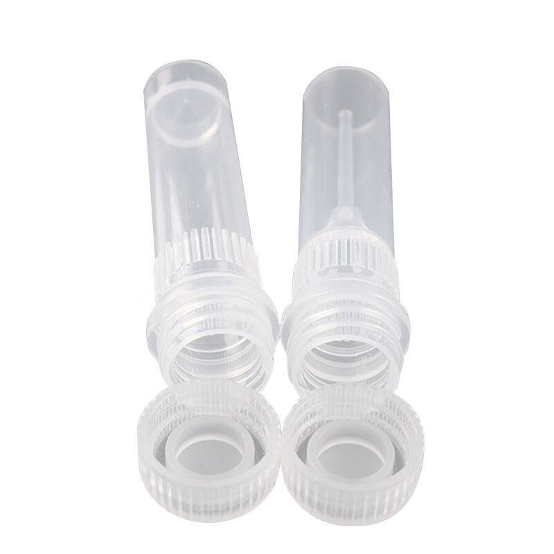 兰诗（LAUTEE）SY5034冻存管螺口平底可立冷冻管样品管无刻度分装 - 图1