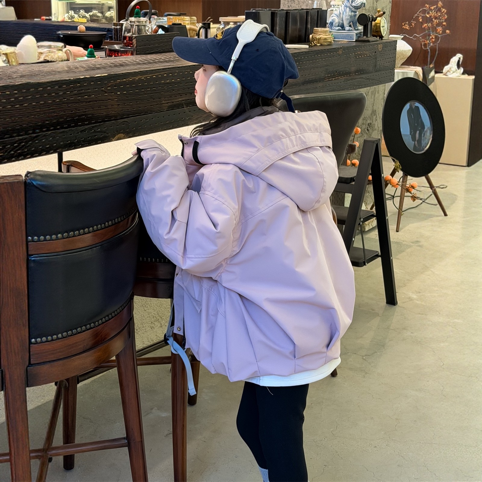 儿童可拆卸冲锋衣羽绒服2025冬款女童连帽二合一保暖外套夹克棉服,淘宝优惠券,粉丝福利购,淘宝优惠卷