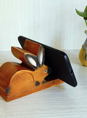 兰纳木手机支架东南亚桌面摆件