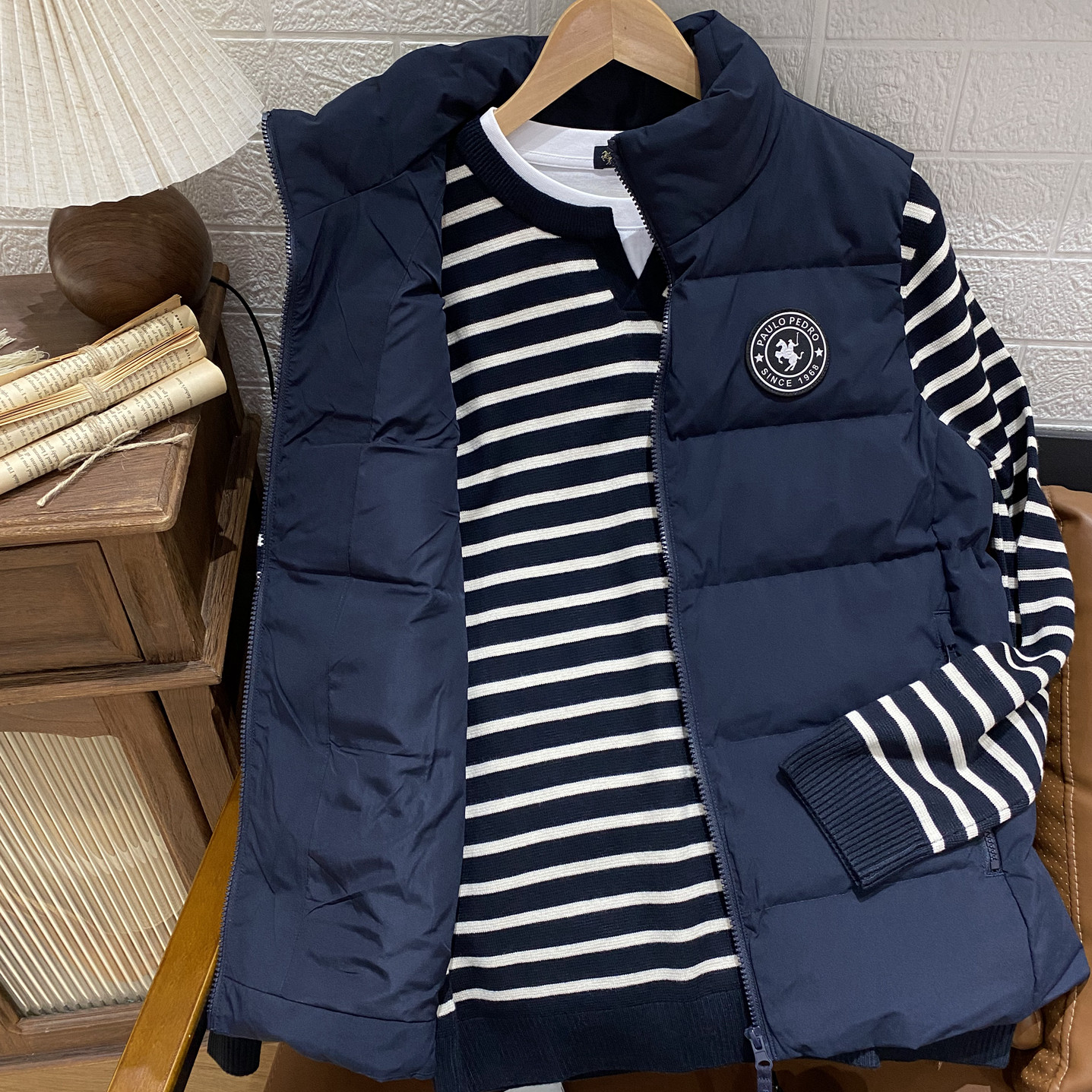 保罗彼得专柜正品秋冬新款SKEDA00070男士羽绒立领马甲保暖背心,淘宝优惠券,粉丝福利购,淘宝优惠卷