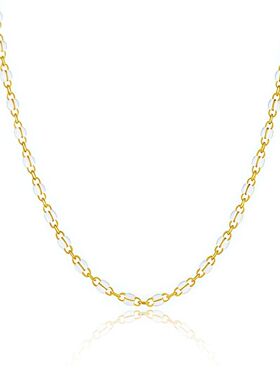 法兰西AG瑷嘉沙宫廷风锁骨链人鱼之泪串珠项链女款赵露思同款