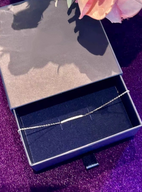 法兰西AG瑷嘉沙璀璨系列小金豆手链金色银色日常通勤简约时尚气质