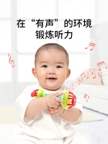 Moon child toddler baby can gnaw to practice the practice of being 0 1 year old can bite the small months of age and rattle the drum 2