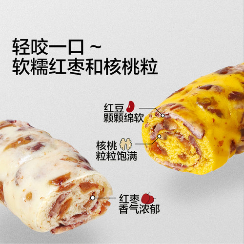 宝宝馋了X馋宝厨房红枣核桃卷面包儿童早餐速食送宝宝辅食食谱 - 图0