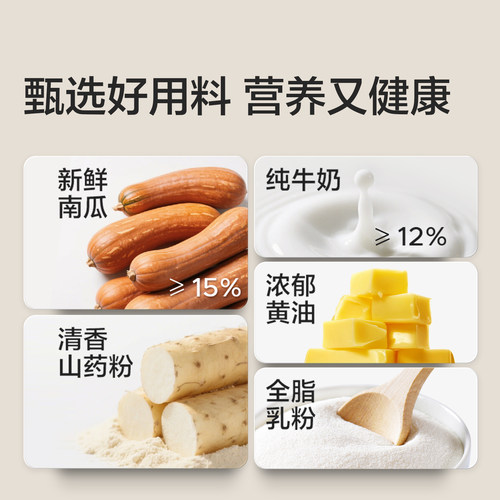 宝宝馋了X馋宝厨房高钙山药小吐司面包零食儿童早餐送宝宝辅食谱 - 图0