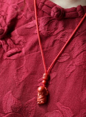 辰世朱砂吊坠本命年儿童挂饰品