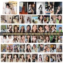 Zhao Ruth Laser Xiaoqa 55 Zhang Perimeter with a small card three-inch double-sided rounded angle coated lomo card homemade