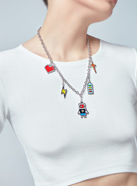 项链horm1马赛克蔡少芬潮牌欧美