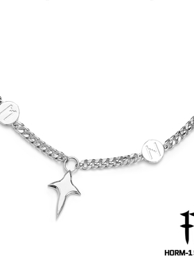 horm1十字架项链吊坠t简约锁骨链