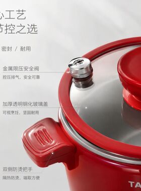 出口外贸家用多功能2.5L升迷你微压电煮饭锅煲源头厂家一件代发